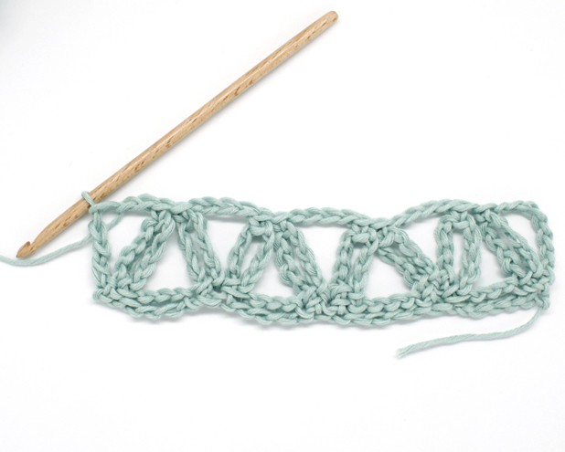 How to Crochet the Lacy Star Stitch Photo Tutorial