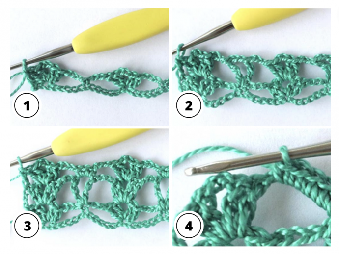 How to Make Lace Flower Crochet Stitch