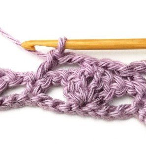 Lacy V and Double V Crochet Stitch Photo Tutorial