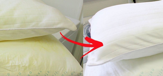 Tips for Washing Yellowed Pillows