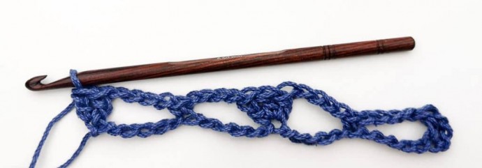 Triangles and Trees Crochet Stitch Photo Tutorial