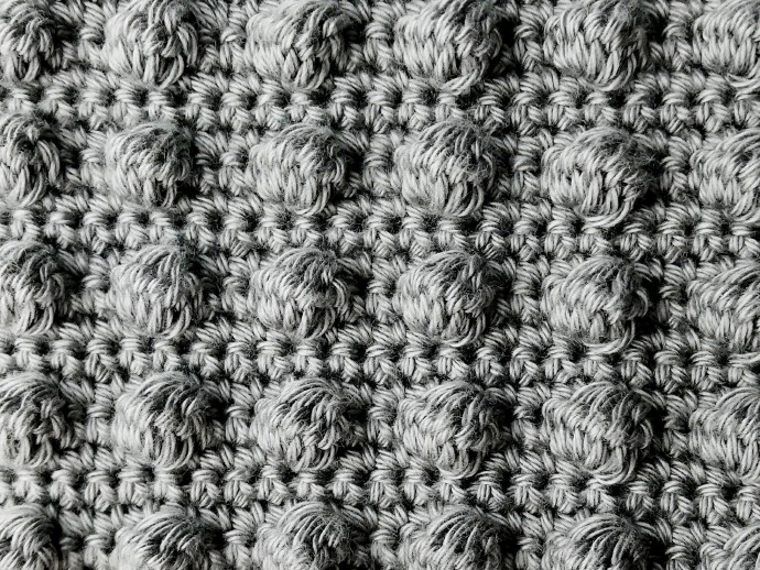 Aligned Bobble Crochet Stitch Photo Tutorial Aligned Bobble Crochet Stitch Photo Tutorial