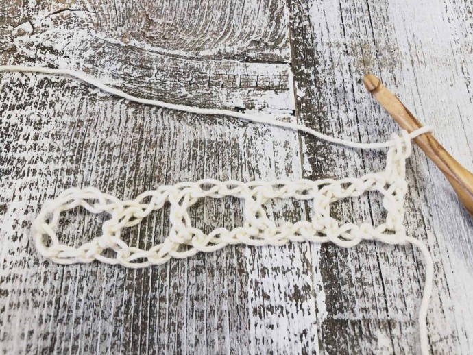 Easy Double Crochet Mesh Stitch Photo Tutorial