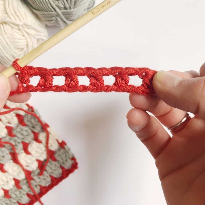 Granny Block Crochet Stitch Photo Tutorial