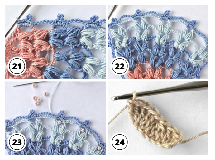 Crochet Butterfly Applique Pattern Tutorial