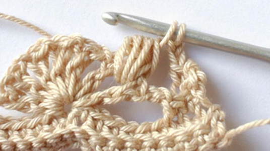 Crochet Dense Shell Stitch