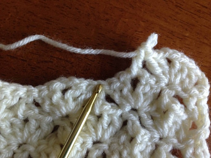How to Crochet the Interlocking Fan Stitch Photo Tutorial