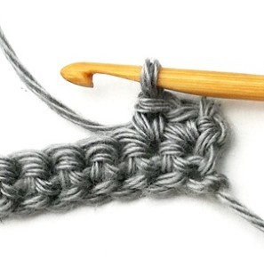 Aligned Bobble Crochet Stitch Photo Tutorial