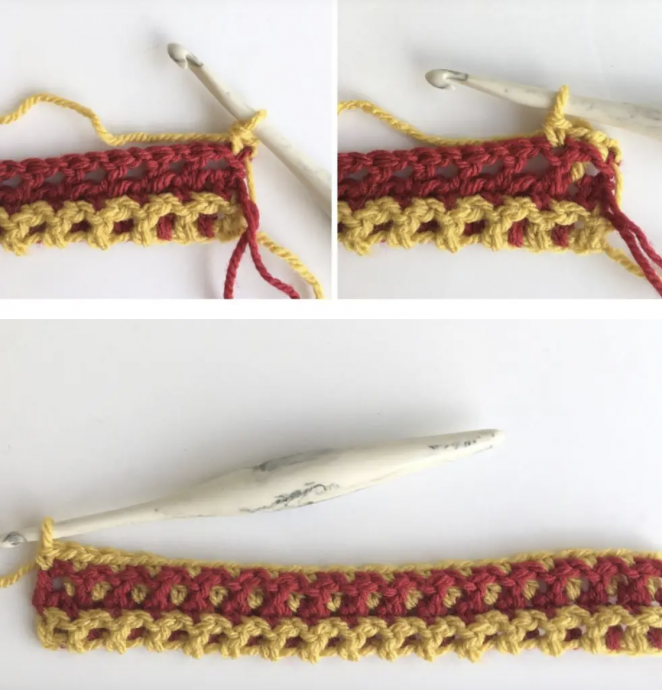 Crochet Tutorial: Interlocking Arches Stitch