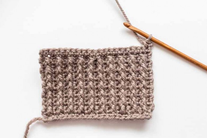 How to Crochet Bar Stitch Photo Tutorial