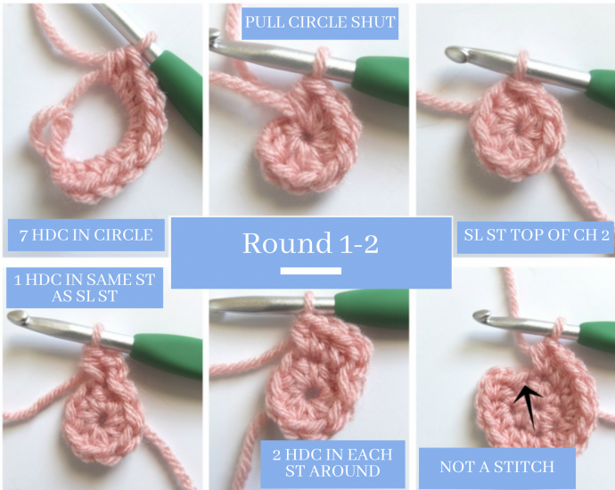 How to crochet in the round – Step-by-Step Guide