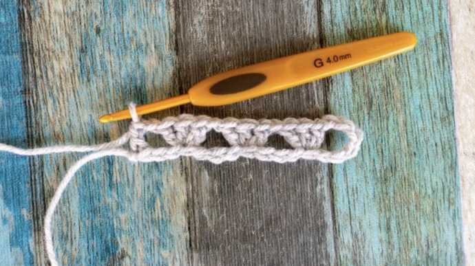 How to Crochet the Granny Stitch in Flat Rows