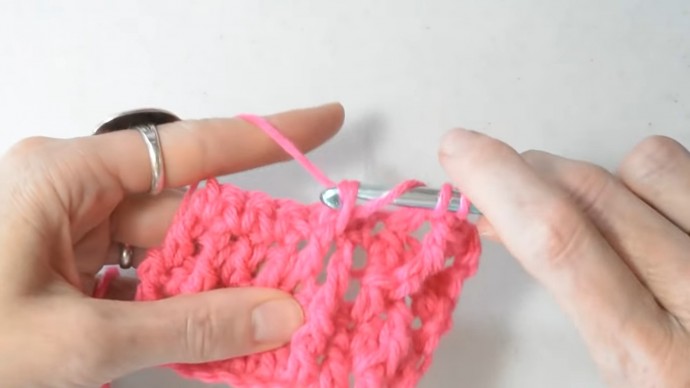 Raised Ripple Crochet Stitch Photo Tutorial