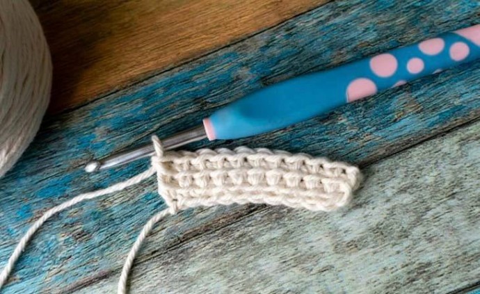 Linked Treble Crochet Stitch Photo Tutorial