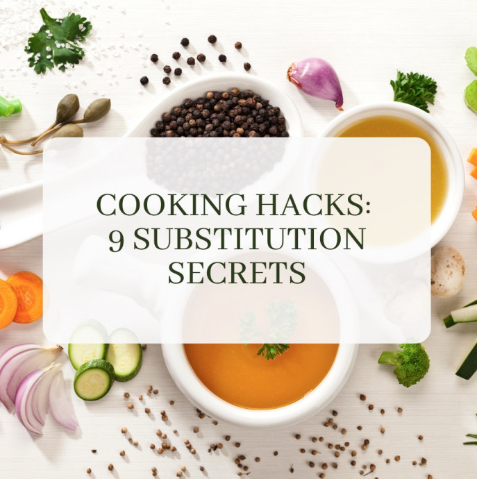 Cooking Hacks: 9 Substitution Secrets