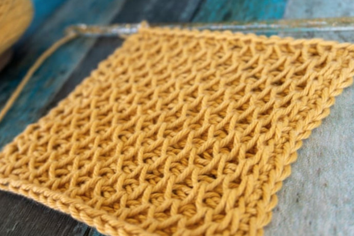Crochet Stitch: Tunisian Smock Stitch