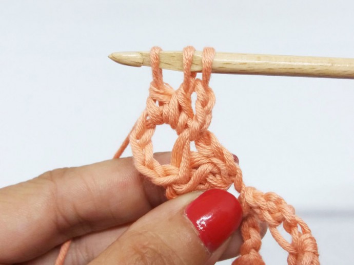 How to Crochet a Flower Border Photo Tutorial