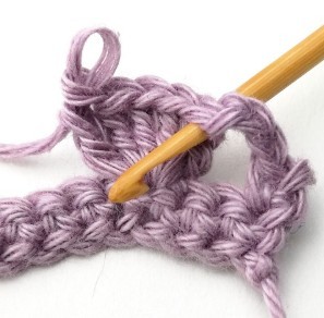 How to Crochet the Lacy Striped Popcorn Stitch Photo Tutorial