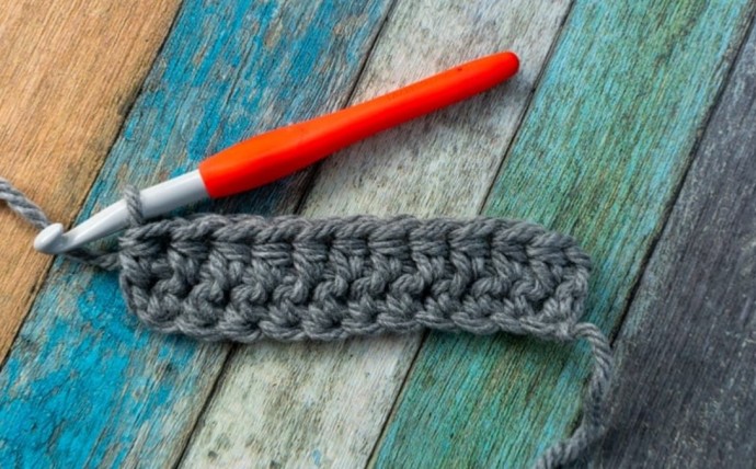 Wide Half Double Crochet Stitch Photo Tutorial
