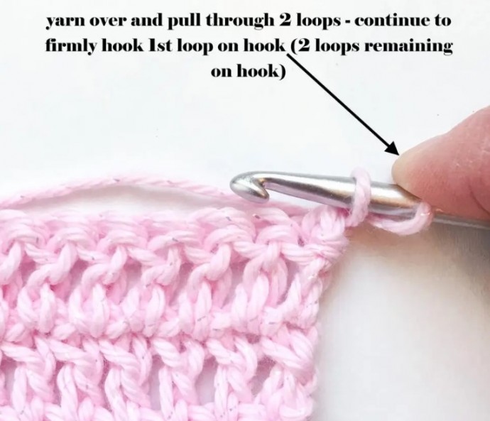 Chainless Starting Double Crochet Tutorial