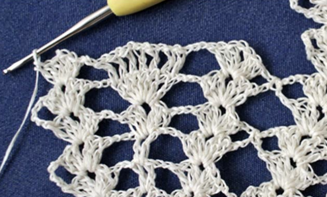 How to Crochet the Pineapple Stitch