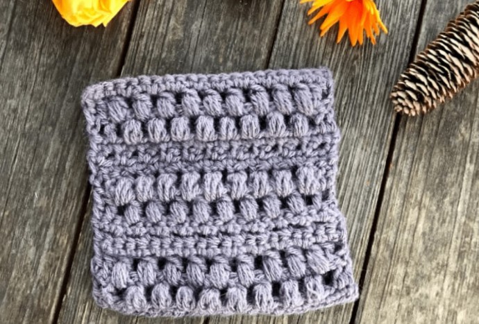 How to Crochet the Pinecone Stitch Tutorial How to Crochet the Pinecone Stitch Tutorial