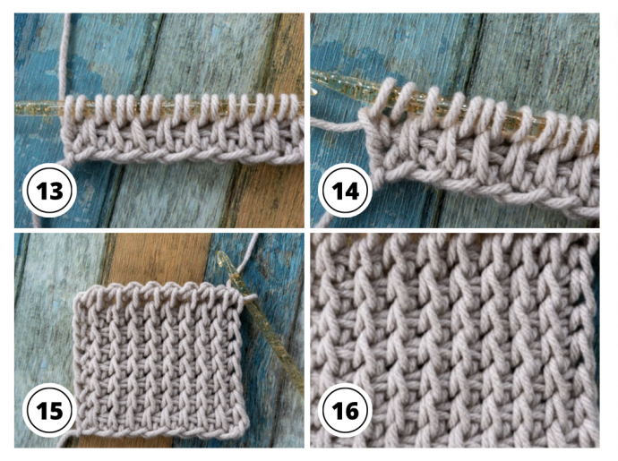 Tunisian Half Double Crochet Stitch Tutorial