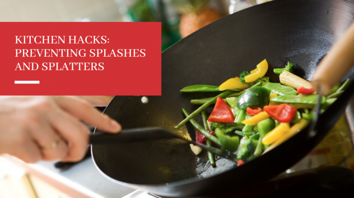 Kitchen Hacks: Preventing Splashes And Splatters