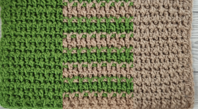 Crochet Rice Stitch