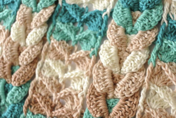 Crochet Textured Cable Stitch