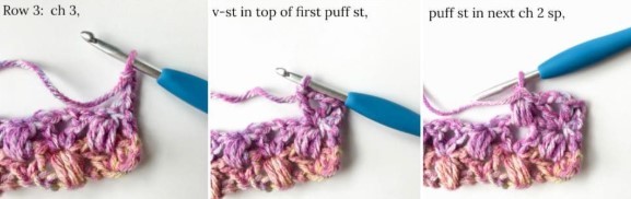Easy Lace Clusters Crochet Stitch Photo Tutorial