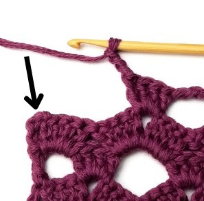 Large Lacy Zigzag Crochet Stitch Photo Tutorial