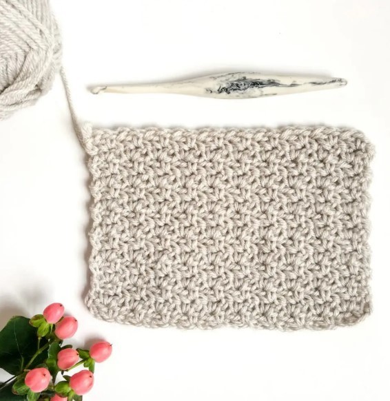 Wattle Crochet Stitch Photo Tutorial