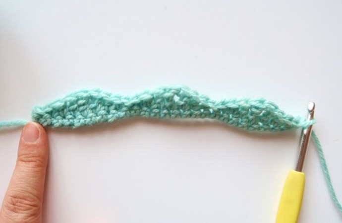 Accordion Crochet Stitch Photo Tutorial