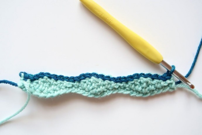 Accordion Crochet Stitch Photo Tutorial