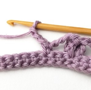 How to Crochet the Lacy Striped Popcorn Stitch Photo Tutorial