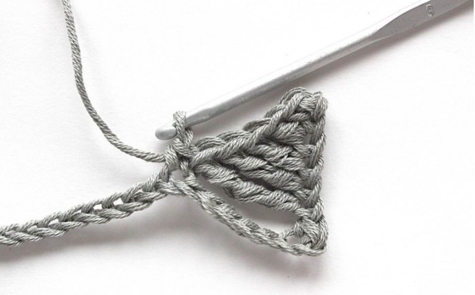 Wedged In: Wedge Crochet Stitch and Granny Square Photo Tutorial