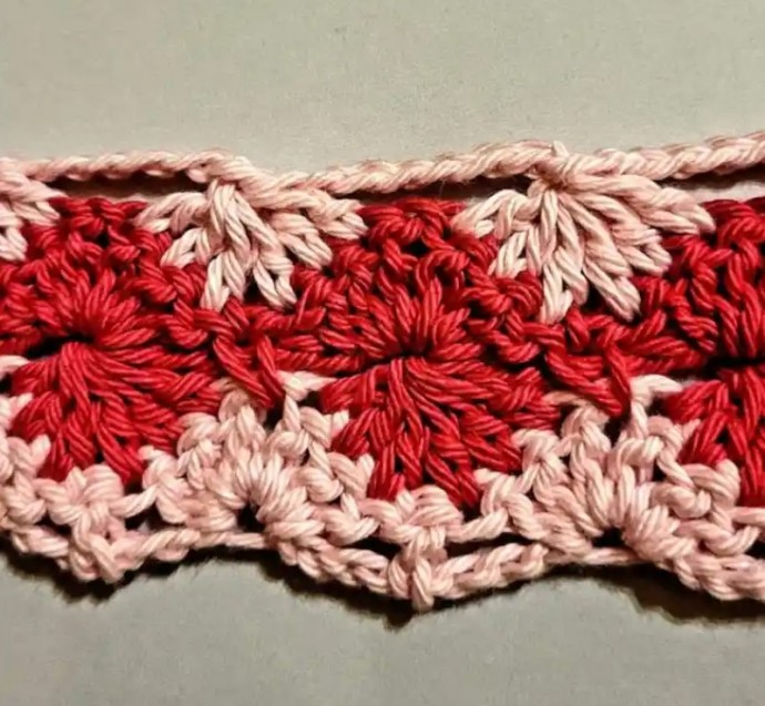 How to Crochet Harlequin Stitch Photo Tutorial