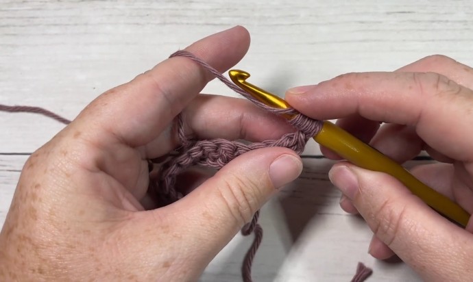 How to Crochet the Bouillon Stitch Photo Tutorial