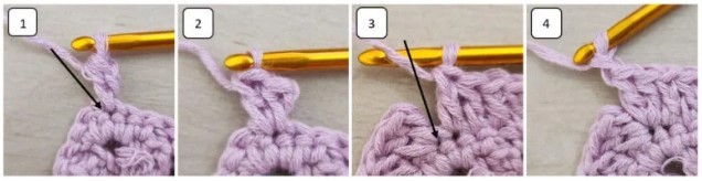 Autumn Bloom Square – Leaf Granny Square Pattern