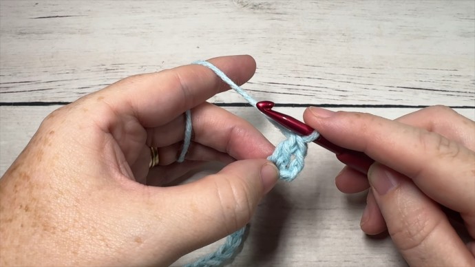 How to Crochet the Double Cluster V Stitch Photo Tutorial