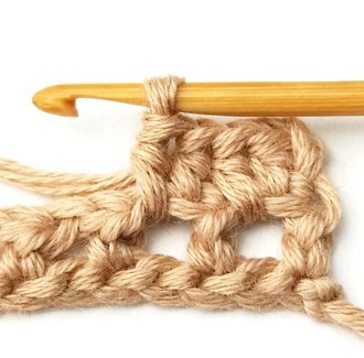 Striped Half Double Crochet Mesh Stitch Photo Tutorial