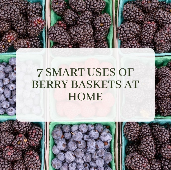 7 Smart Uses of Berry Baskets at Home