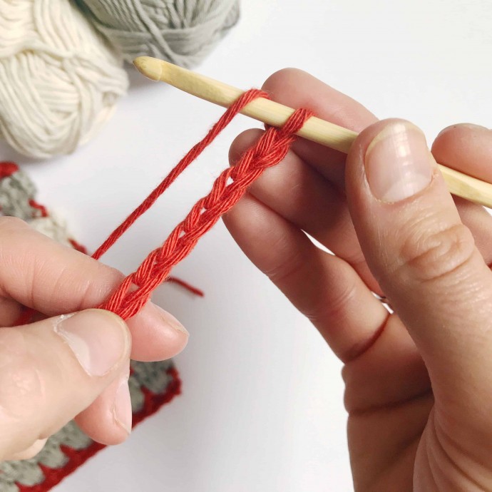 Granny Block Crochet Stitch Photo Tutorial