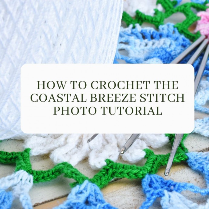 How to Crochet the Coastal Breeze Stitch Photo Tutorial