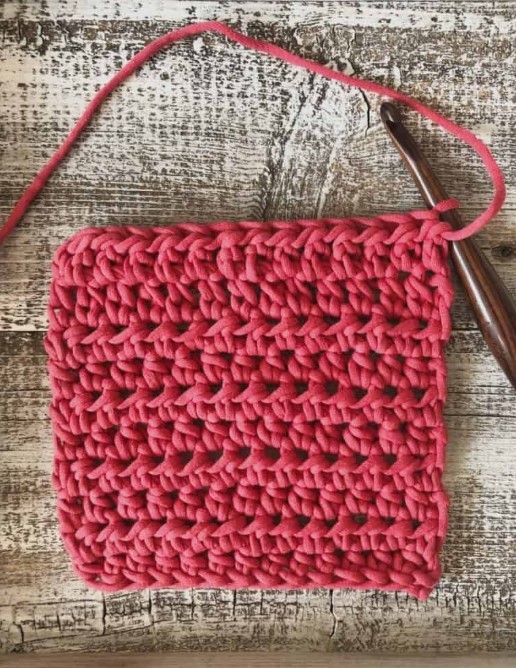 How to Crochet the Extended Half Double Stitch Photo Tutorial