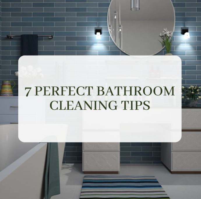 7 Perfect Bathroom Cleaning Tips
