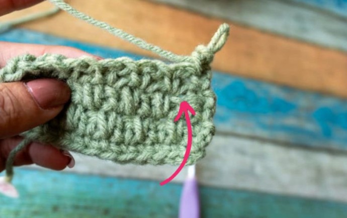 How to Crochet the Double Moss Stitch Photo Tutorial
