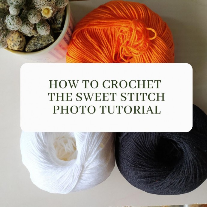 How to Crochet the Sweet Stitch Photo Tutorial