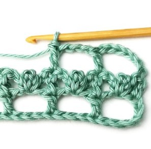 Lacy Aligned Picot Crochet Stitch Photo Tutorial